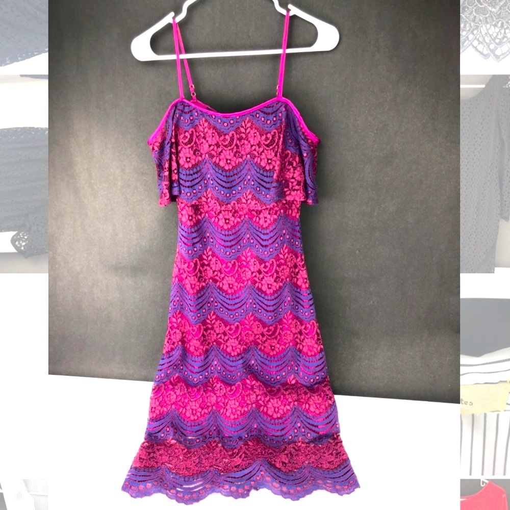 Off the shoulder Bebe dress
